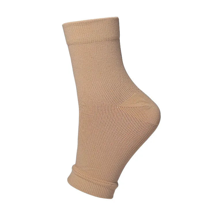 Calca heel and arch sleeve detail