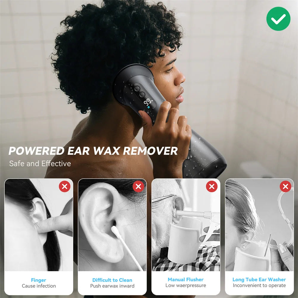 Using the Auris Ear Cleaner at home