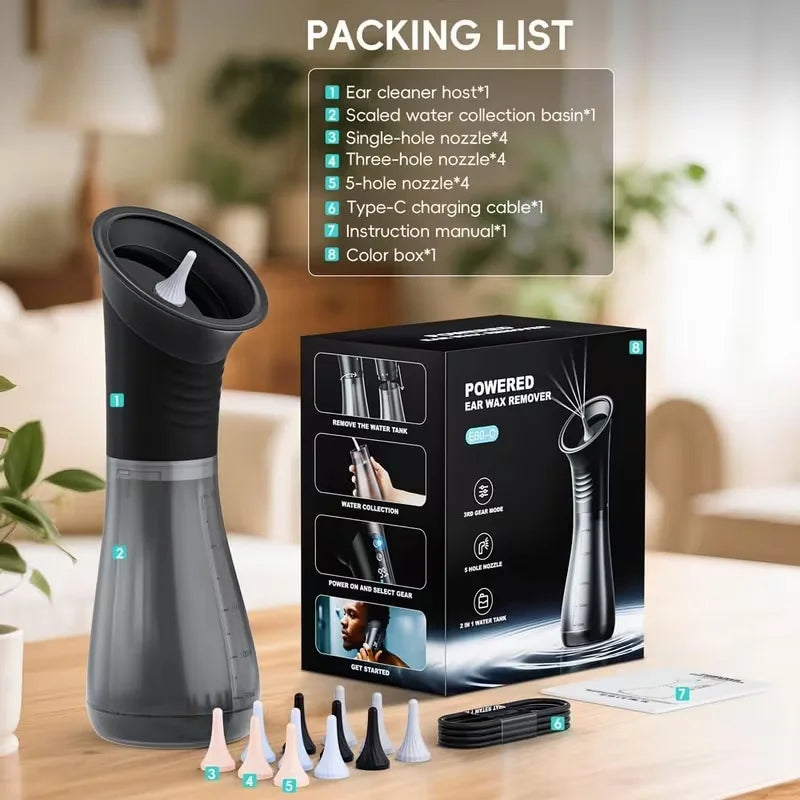 Auris Ear Cleaner package contents