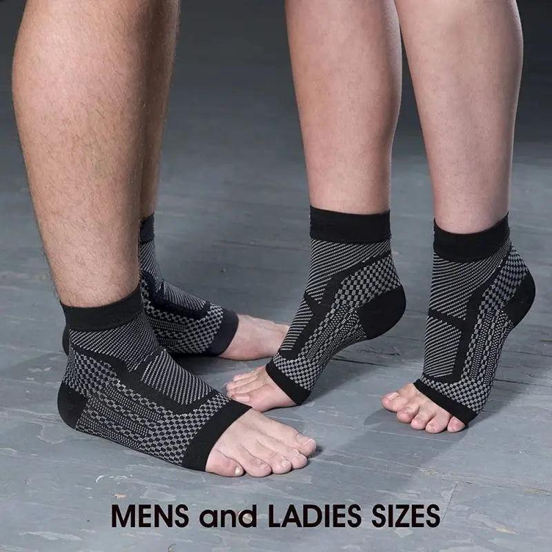 Calca heel and arch support sleeves in Black