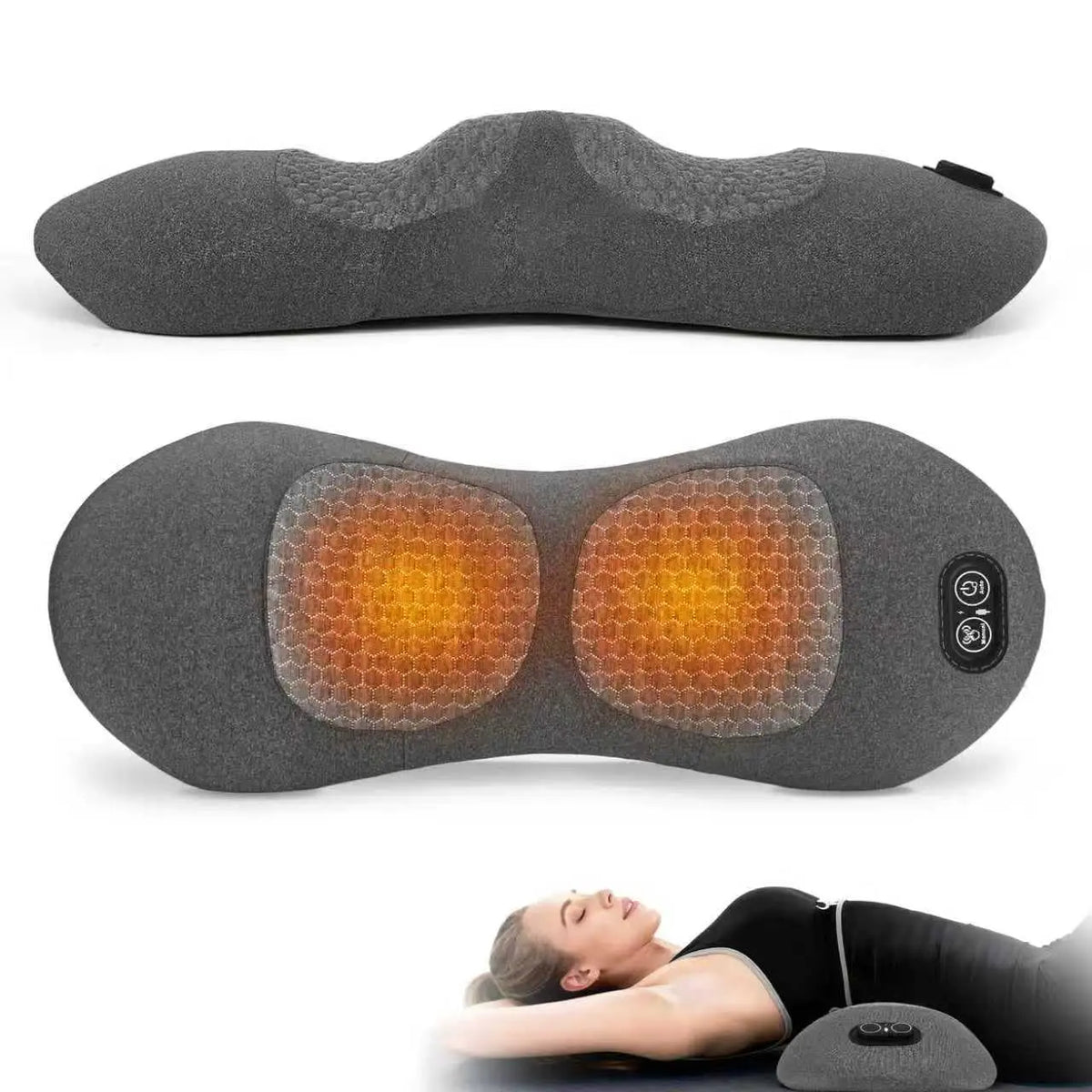 Vertia Lumbar Pillow with heat, vibration and air lift