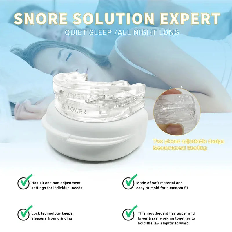 Somna moldable anti-snore mouthpiece