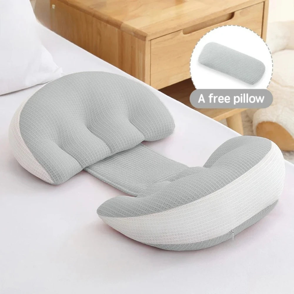 Nestia Maternity Pillow with free small pillow