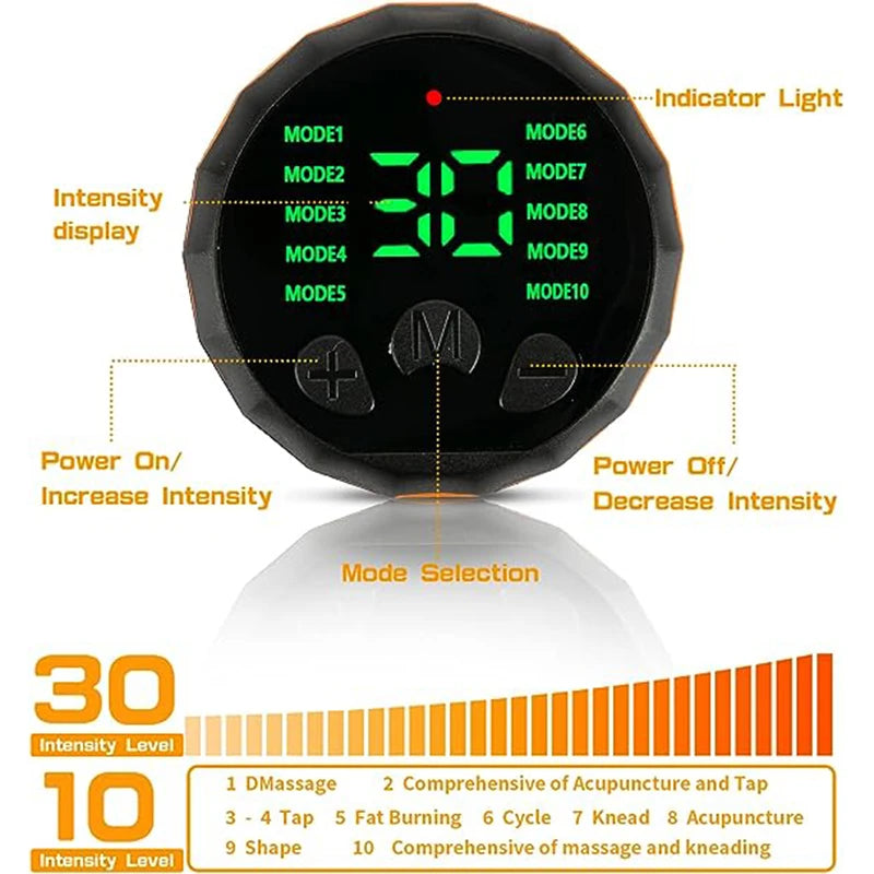Tonia digital display and controls